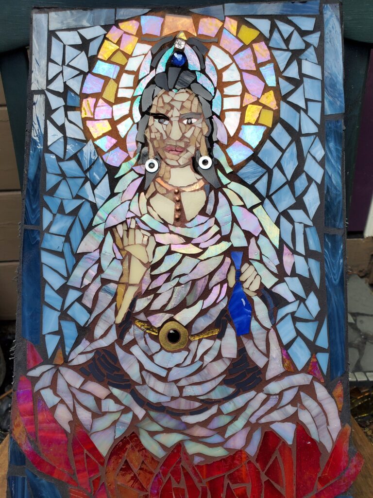 Goddess mosaic
