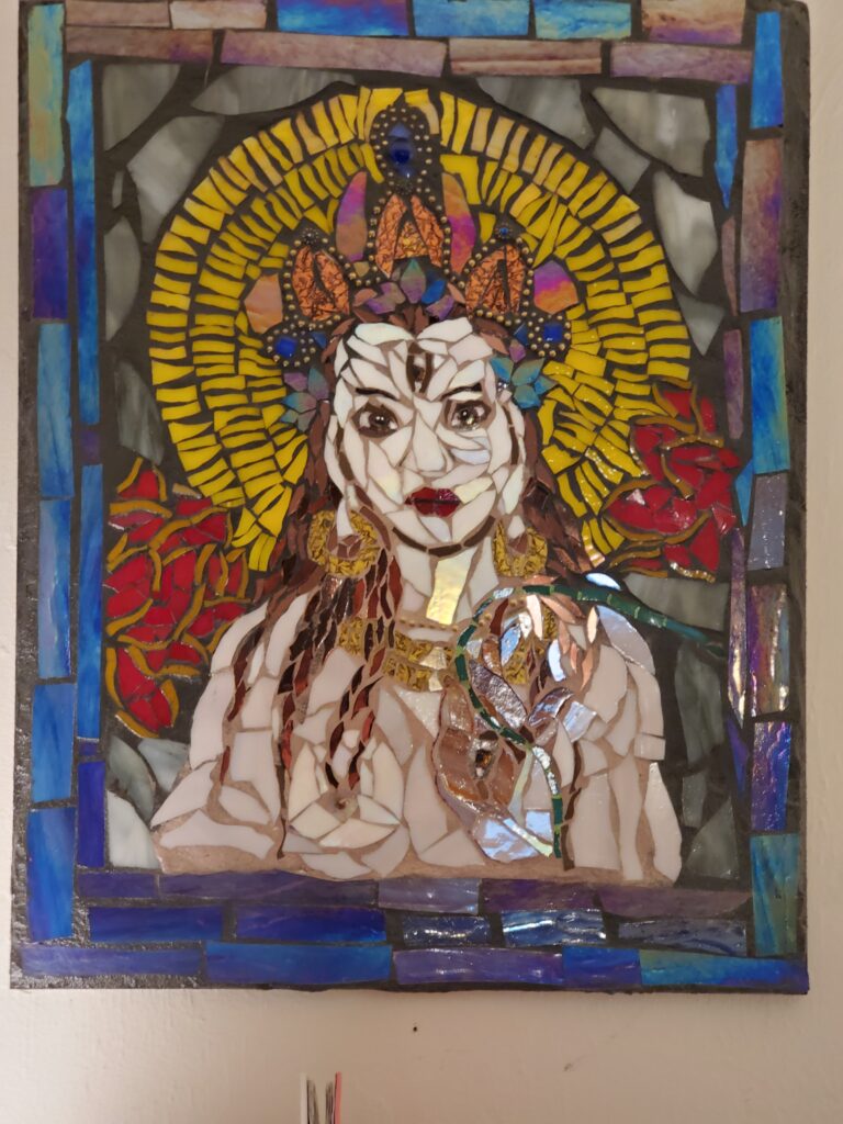 Goddess mosaic