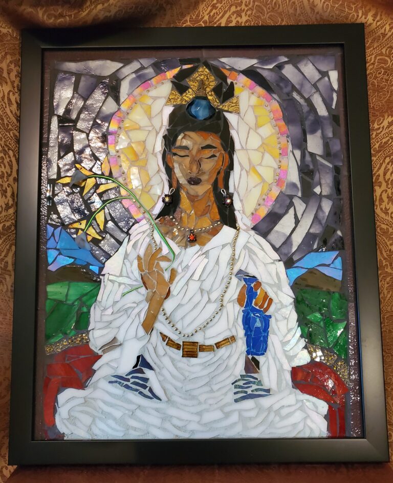 Goddess mosaic
