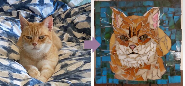 Cat mosaic