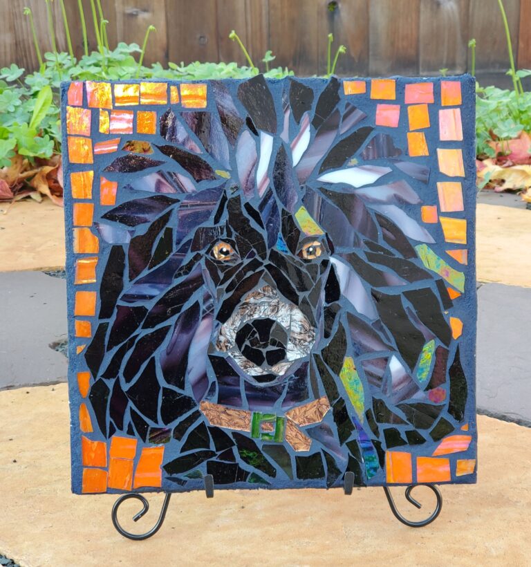 stained glass mosaic