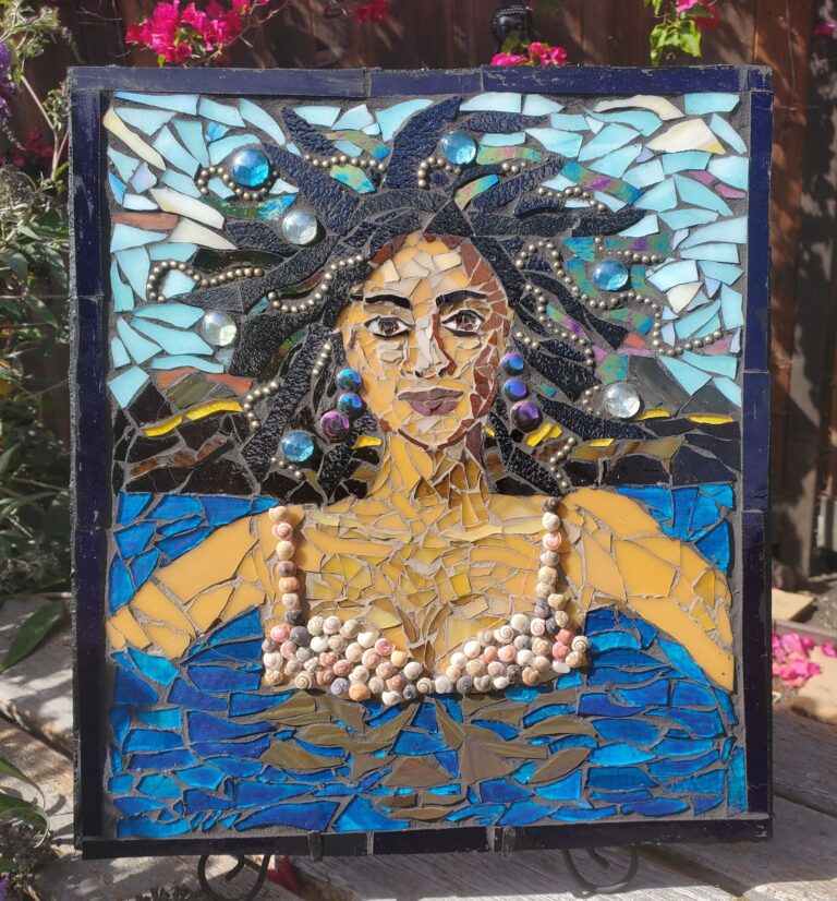 Goddess mosaic
