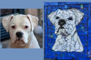 Mosaic pet art