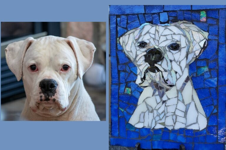 Mosaic pet art