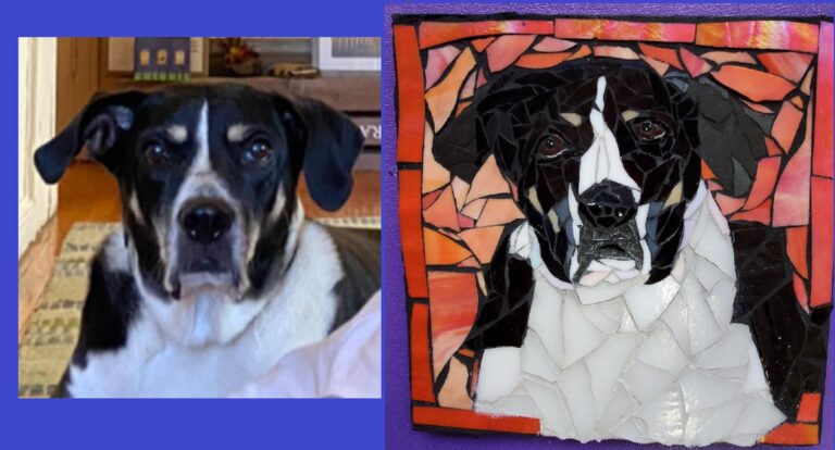 Mosaic pet art